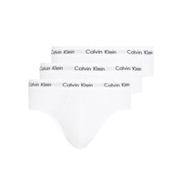 Cotton Stretch 3-Pack Briefs, White-Calvin Klein-UNDERU