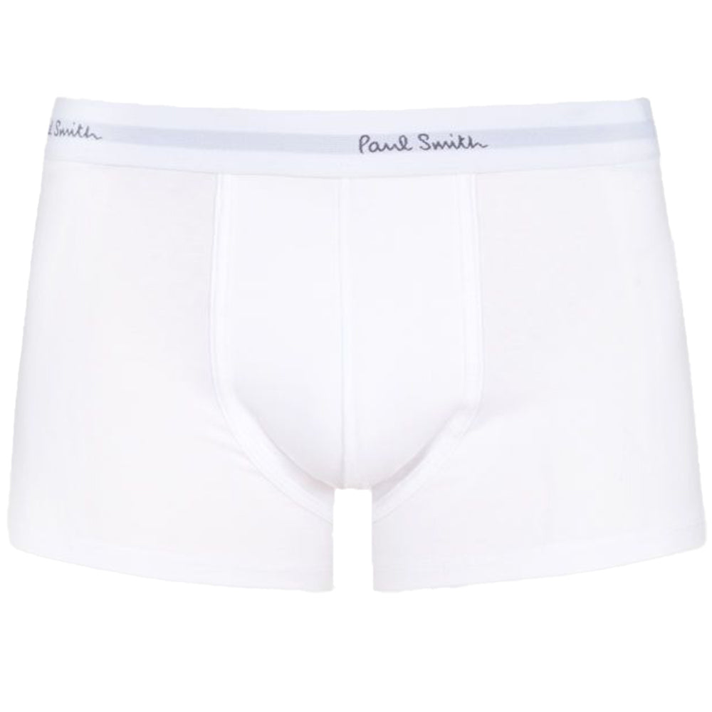 3-Pack Multi-Stripe & Solid Boxer Trunks, Black/White/Multi-Paul Smith-UNDERU