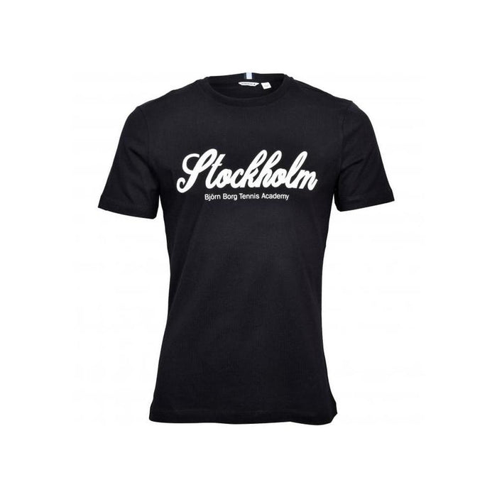 Stockholm Sport T-Shirt, Black-Bjorn Borg-UNDERU