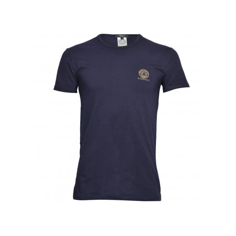 Versace-Medusa T-Shirt, Dark Blue-UNDERU