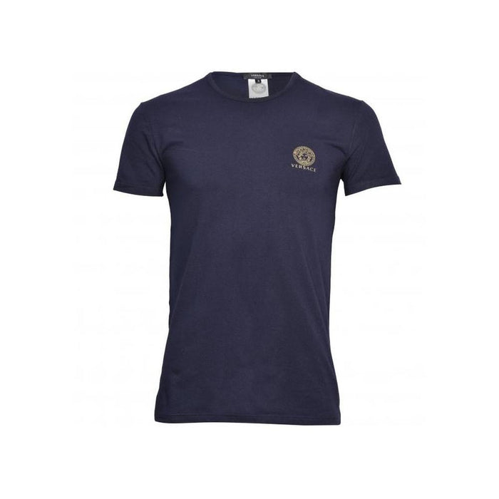 Versace-Medusa T-Shirt, Dark Blue-UNDERU