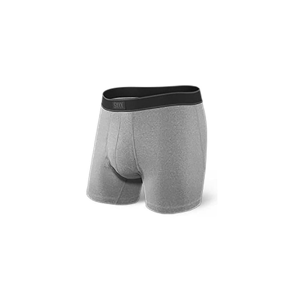 Daytripper Fly Boxer Brief, Grey Heather-SAXX-UNDERU