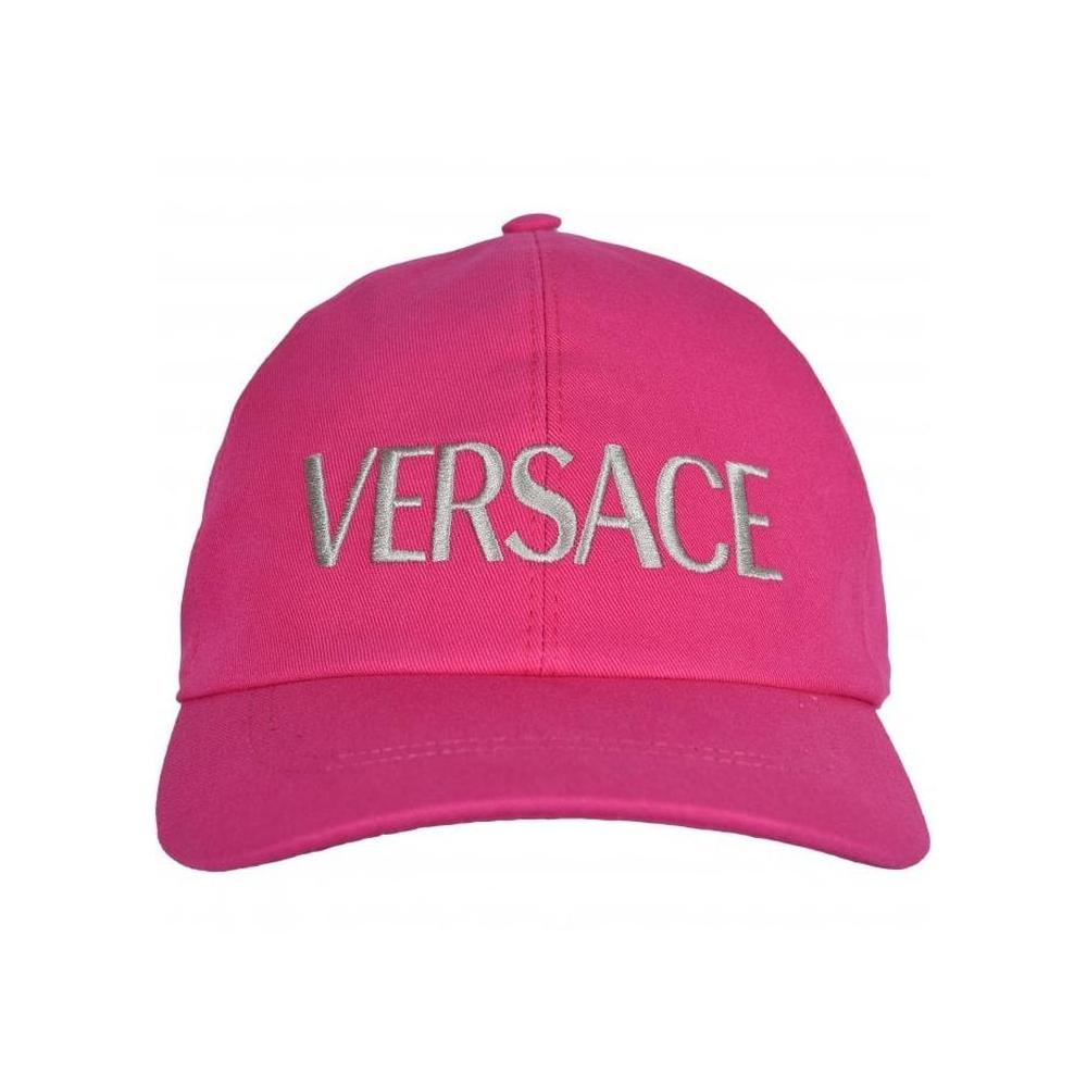 Large Logo Baseball Cap, Pink/silver-Versace-UNDERU