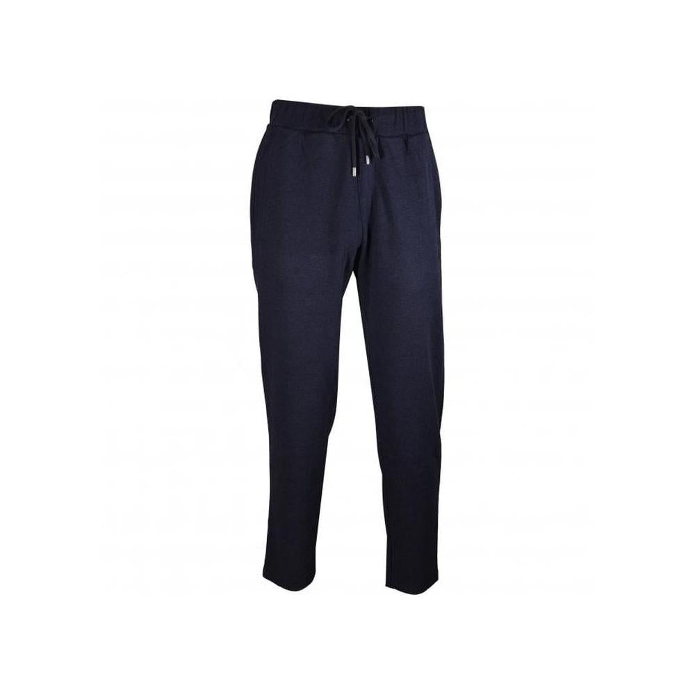 Cashmere Jogging Bottoms, Navy-BOSS-UNDERU