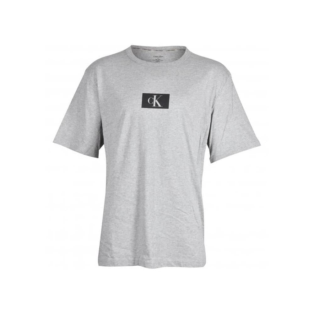 Calvin Klein-CK 96 Organic Cotton T-Shirt, Grey Heather-UNDERU