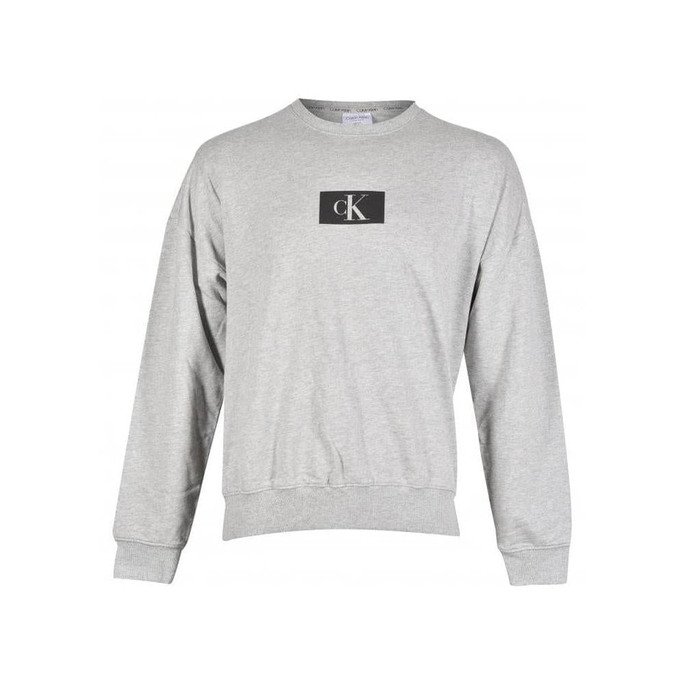 Calvin Klein-CK 96 French Terry Sweatshirt, Grey Heather-UNDERU