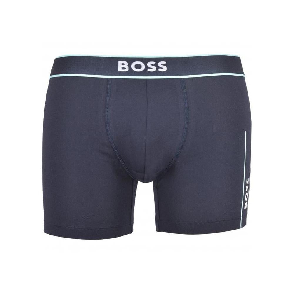 BOSS-Side Logo Boxer Brief, Navy/blue-UNDERU