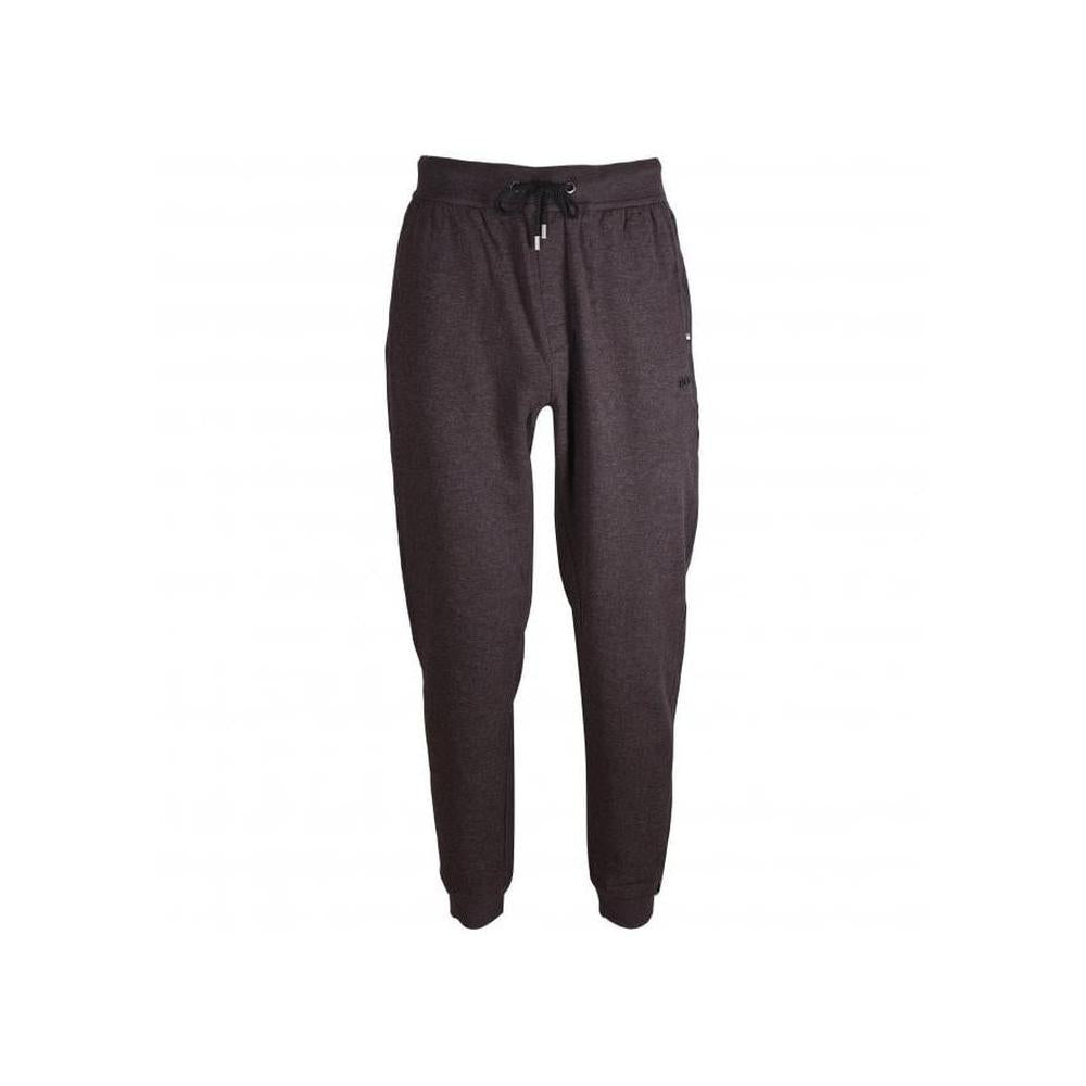 BOSS-Cashmere Jogging Bottoms, Dark Brown-UNDERU