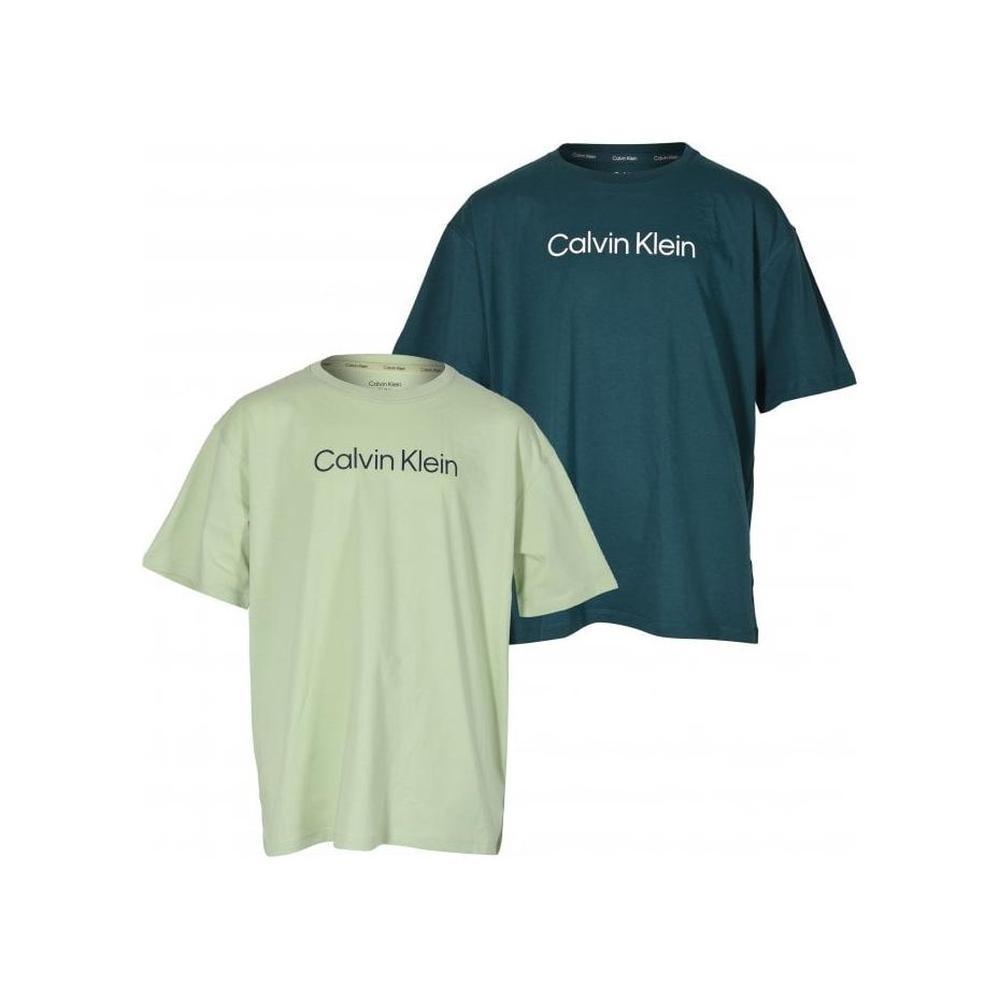 Calvin Klein-Boys 2-Pack Modern Logo T-Shirts, Lime/Green-UNDERU