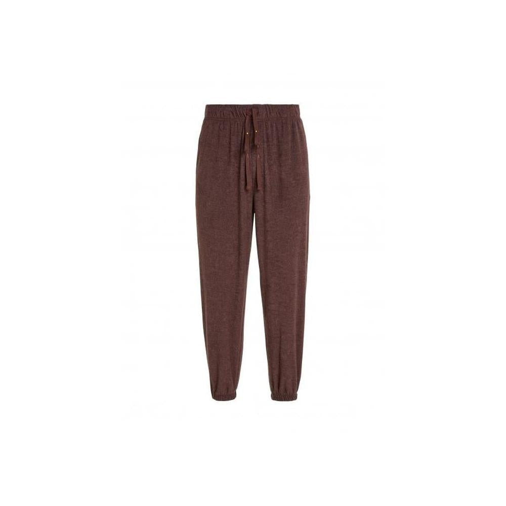 Calvin Klein-Cozy Lounge Jogging Bottoms, Deep Mahogany-UNDERU