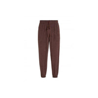 Calvin Klein-Cozy Lounge Jogging Bottoms, Deep Mahogany-UNDERU