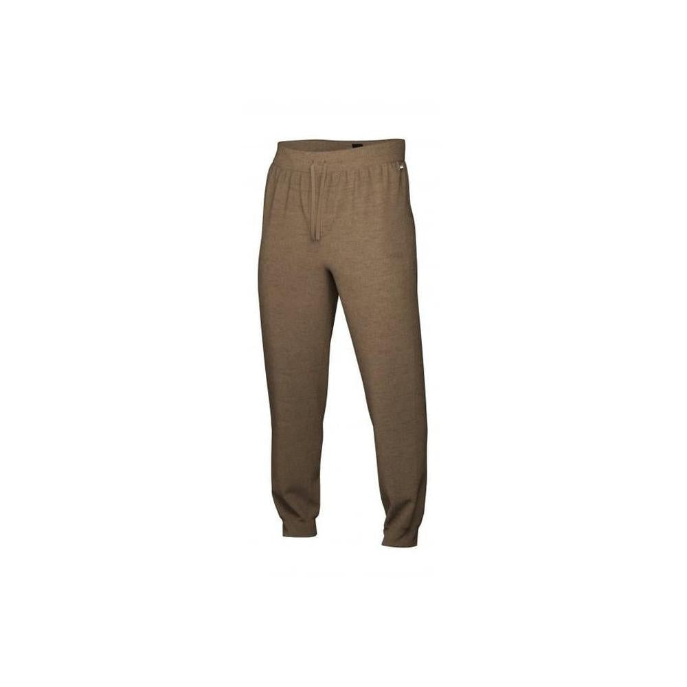 BOSS-Premium Jogging Bottoms, Medium Beige Melange-UNDERU