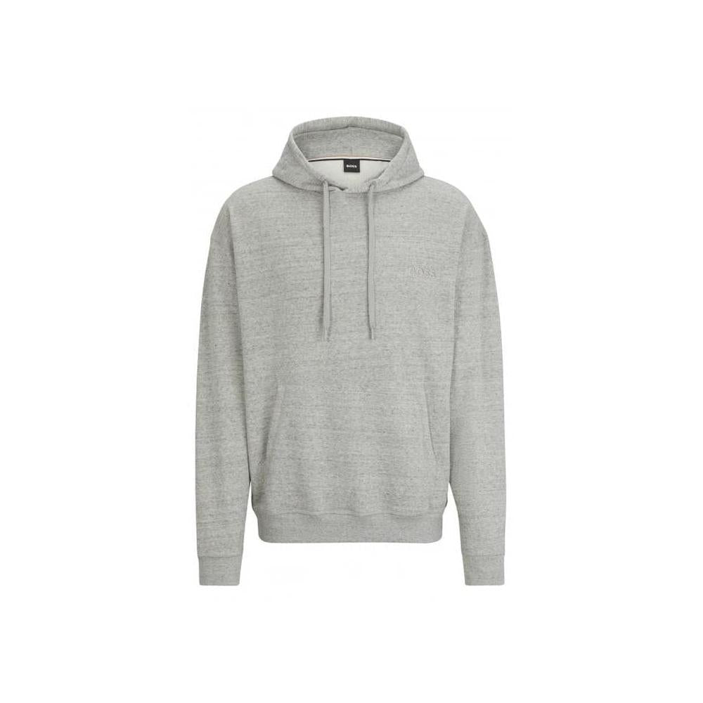 BOSS-Cozy Pullover Hoodie, Medium Grey Melange-UNDERU