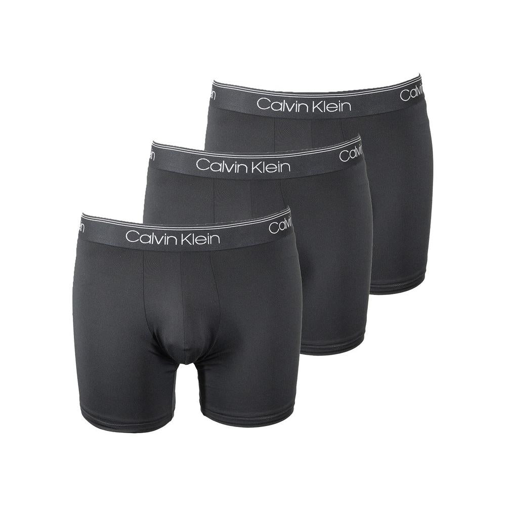 Calvin Klein Men's 3-Pack Micro Stretch Boxer Briefs, Black