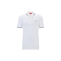 Hugo Slim Fit Dinoso222 Polo Shirt, White