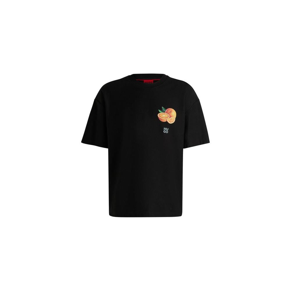 Dartiee Cotton T-Shirt, Black