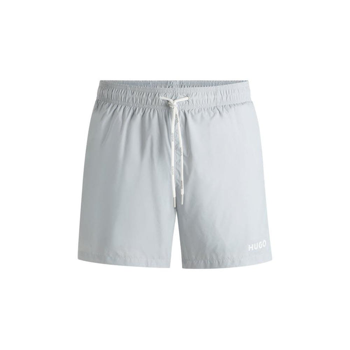HUGO Haiti Swim Shorts, Light/Pastel Grey.