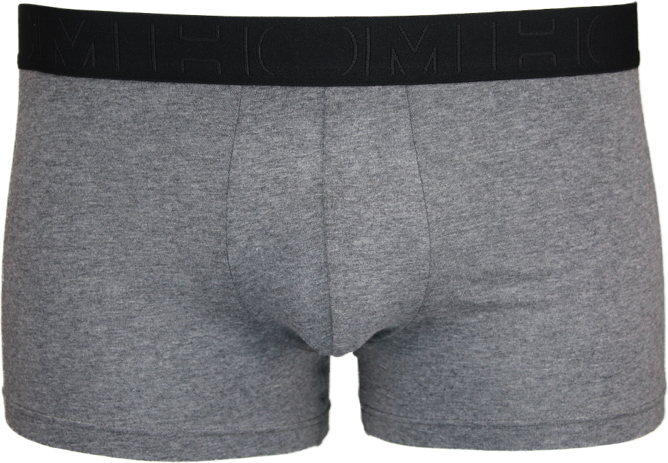 HOM 3-Pack Boxerlines Boxer Trunks, Black/Navy/Grey