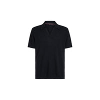 Tommy Hilfiger Knitted Polo Shirt Cover-Up, Desert Sky.