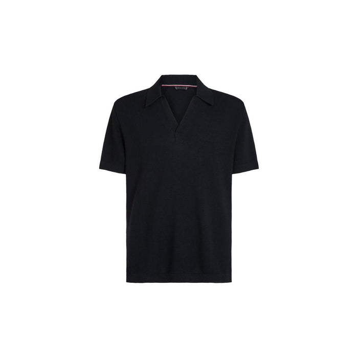 Tommy Hilfiger Knitted Polo Shirt Cover-Up, Desert Sky.