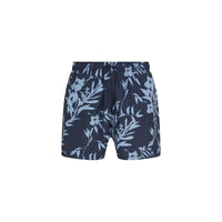 Drawstring Floral Tropic Swim Shorts, Desert Sky