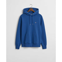 GANT Regular Shield Hoodie, Rich Blue