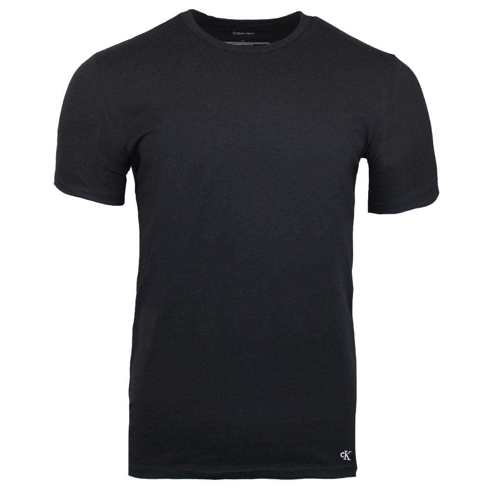 Black t-shirt on a white background