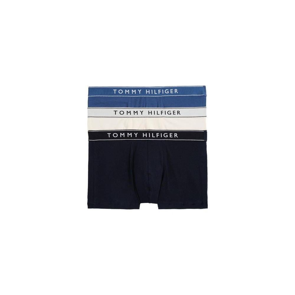 Tommy Hilfiger 3-Pack Boxer Trunks, Desert Sky/Calico/Blue