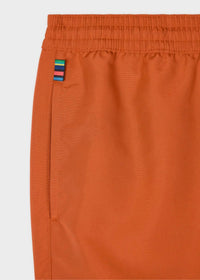 Zebra Swim Shorts, Orange