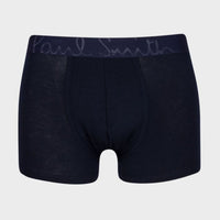 Paul Smith 3-Pack Men's Bold Logo Modal Trunks, Black/Navy/White