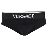 Black Versace underwear on a white background