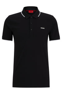 Dinoso222 Polo Shirt, Black