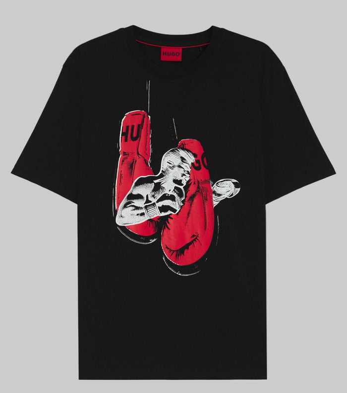 HUGO Diboxer T-Shirt, Black.