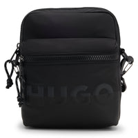 Nosh Leather NS Zip Bag, Black