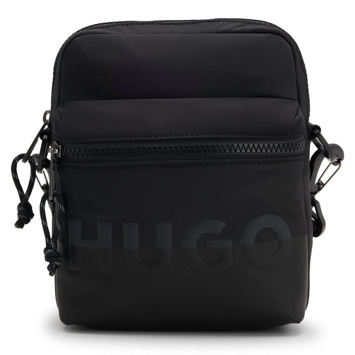 Nosh Leather NS Zip Bag, Black