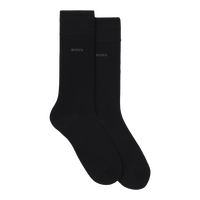 black socks with BOSS logo