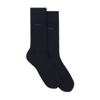 navy coloured socs with small BOSS logo