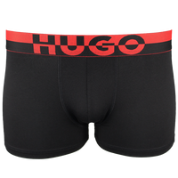 Hugo split logo waistband black trunk