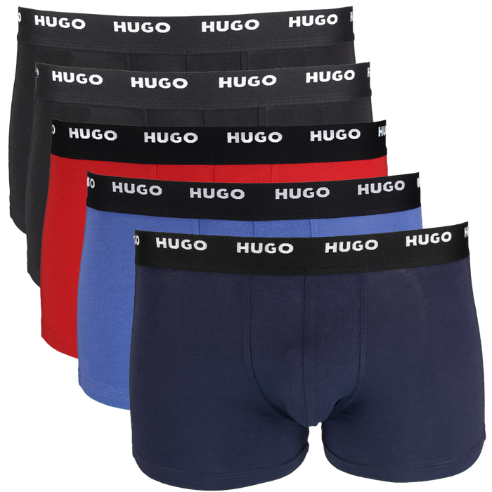 5 Coloured  Hugo boxer trunks