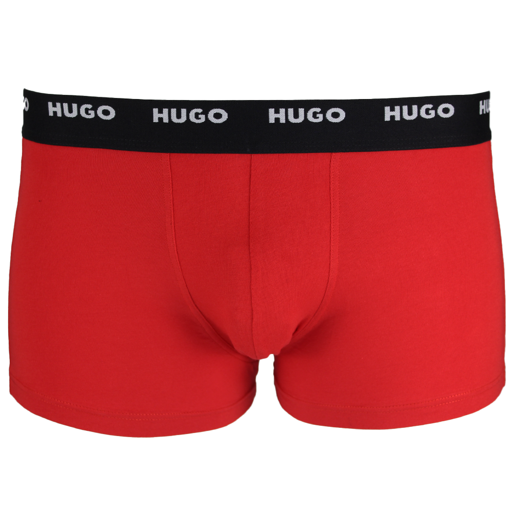 Boxer trunk with HUGO branded waistband