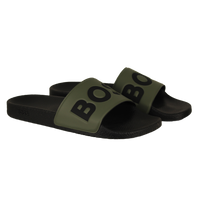 Black and green slides with 'BOSS' branding on a white background