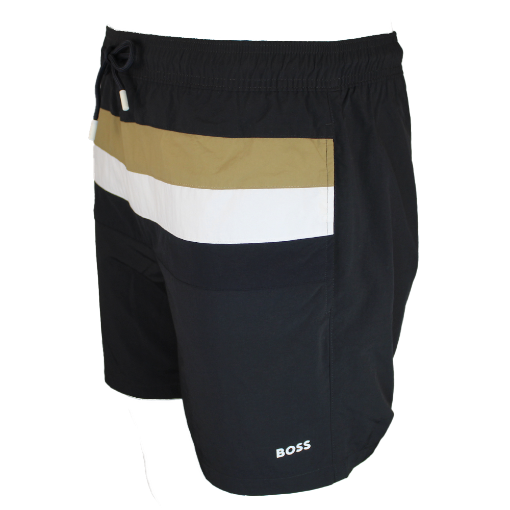 BOSS Louis Swim Shorts, Dark Grey