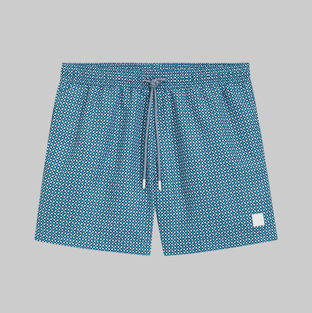 BOSS Vibe Swim Shorts, Open Blue