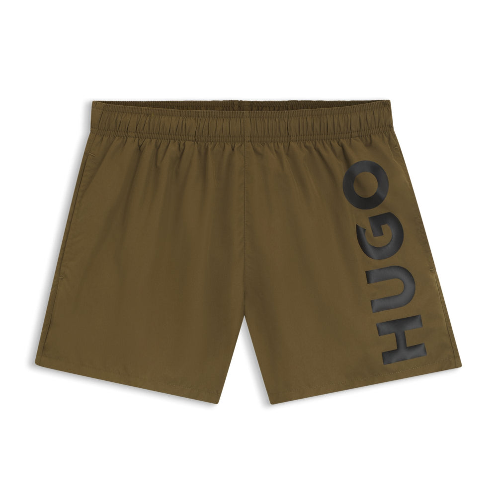 HUGO Abas Swim Shorts, Open Green