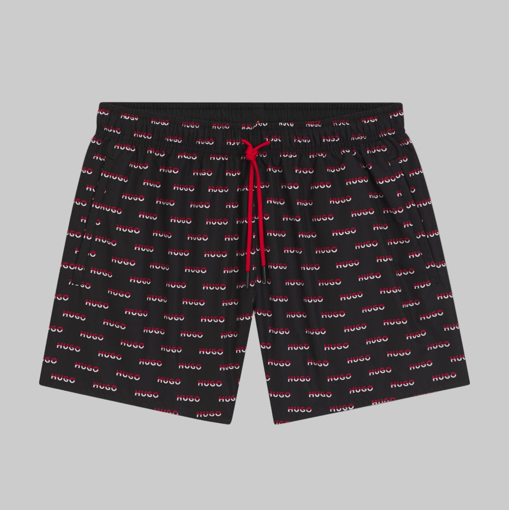 HUGO Dody Swim Shorts, Black.