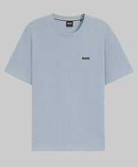 BOSS Waffle T-Shirt, Open Blue