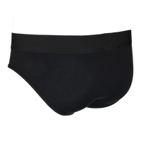 Black men's Versace underwear on a white background