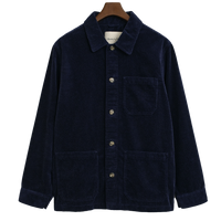 Gant navy blue cord overshirt
