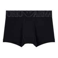 Black megalogo Armani boxer trunks