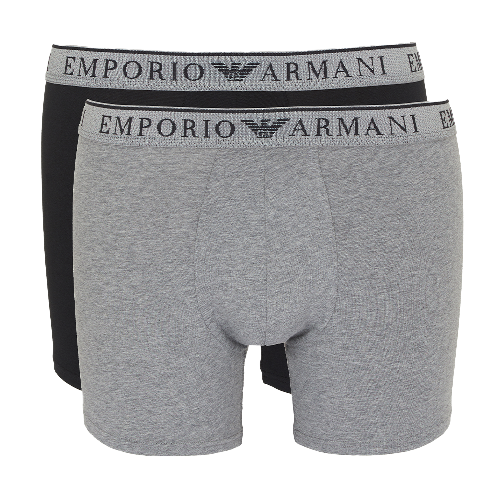 Armani boxer briefs, black and grey